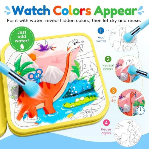 Add Water, Watch Colors Appear